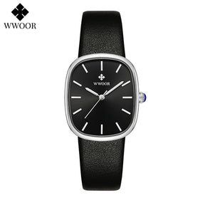 Relógio Feminino casual WWOOR 8881 - A prova água
