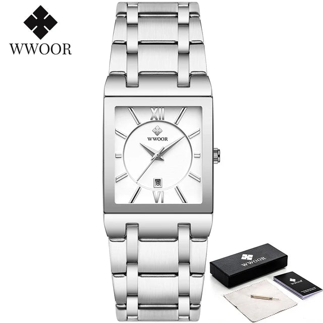 WWOOR 8858-GB – Relógio Masculino Elegante e Sofisticado